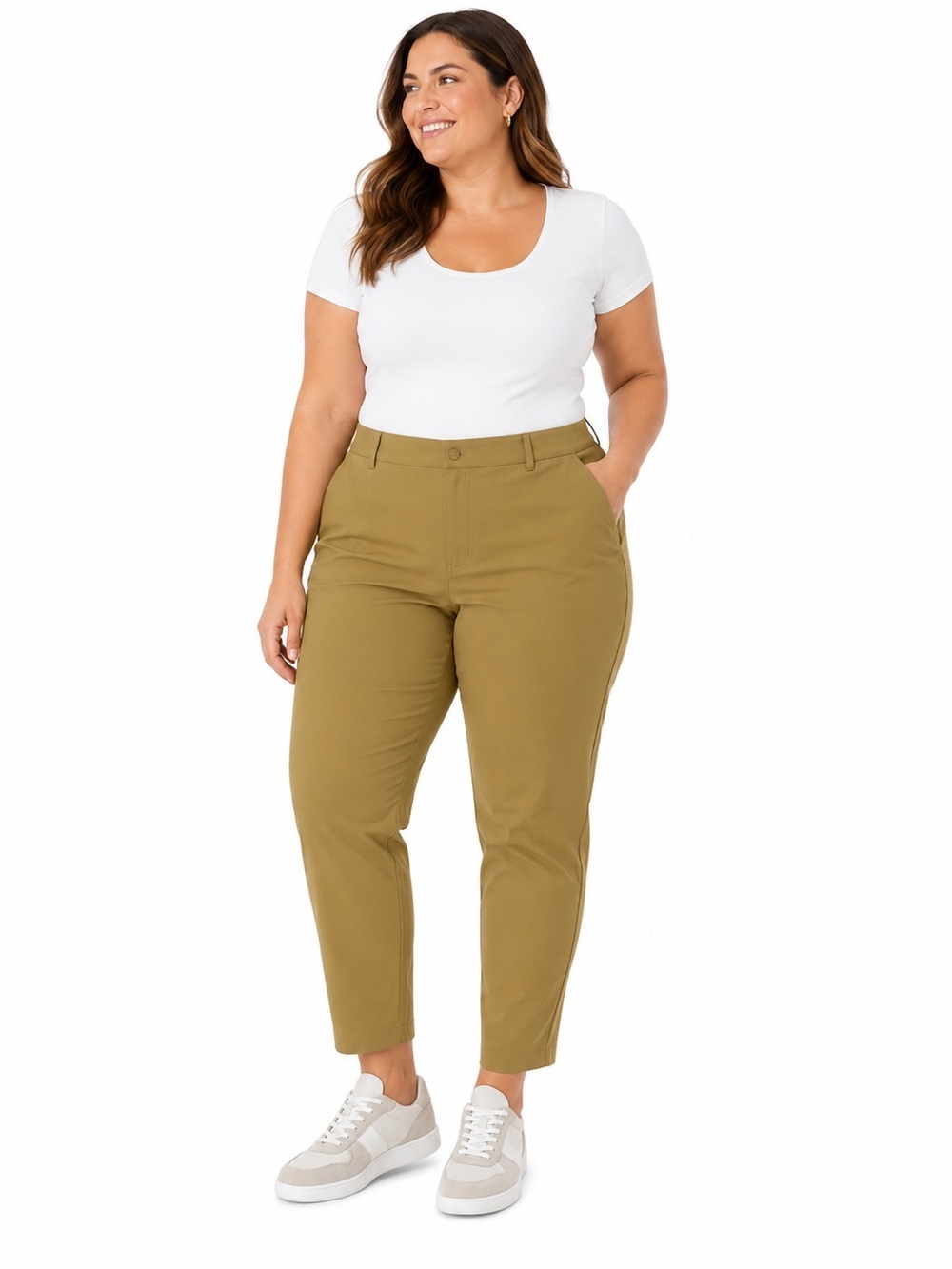 The North Face Women’s Standard Tapered Outdoor Hiking Pants 18W Tan NEW